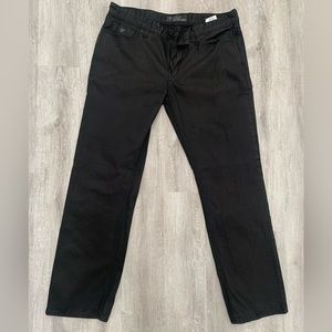 GUESS JEANS- Coated Black Denim